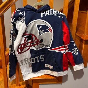 Patriots Kids Hoodie - Blue, Red, White